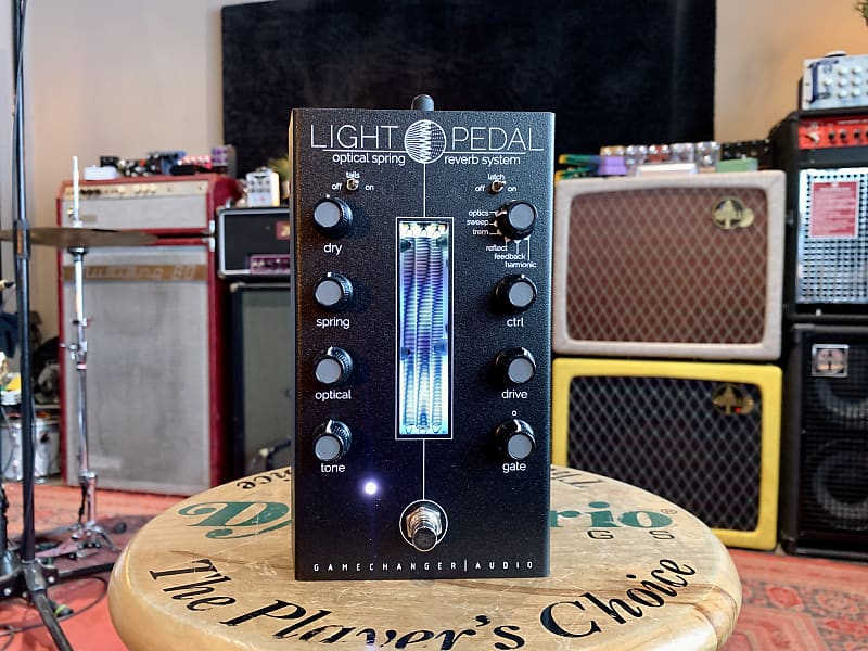 Gamechanger Audio Light Pedal Optical Spring Reverb | Reverb