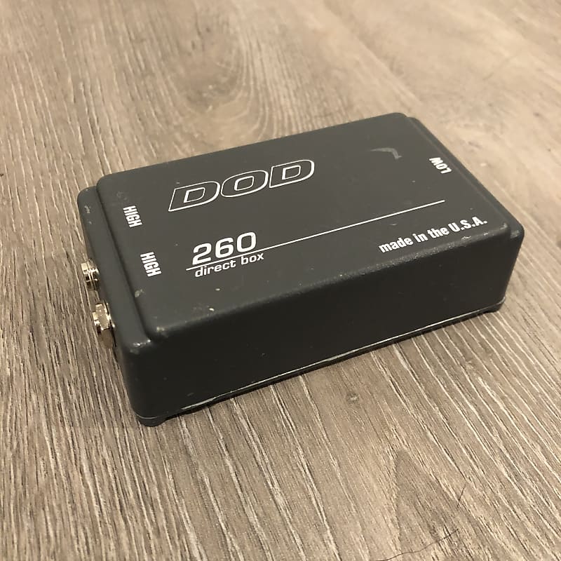 DOD 260 Direct Box Reverb