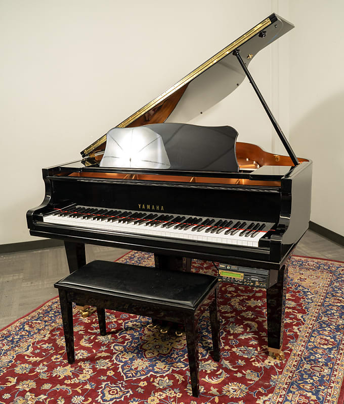 Yamaha 5'3" GC1 w/ Player System Grand Piano | Polished Ebony | SN: 6165976 image 1