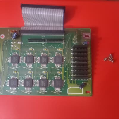 KORG T1 T2 T3 LOAD PCM SAMPLES EXPANSION EX BOARD KLM-1385 C WE-2 KLM-1385-2 for Korg T1 T2 T3 1989-1990