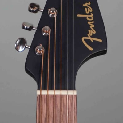 Fender Joe Strummer Campfire Acoustic, Matte Black, w/ Gig bag, Used image 3