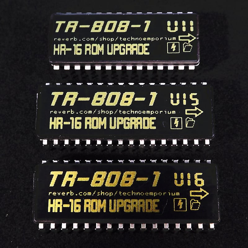Alesis HR-16 parts - TR-808 #1 ROM Chipset image 1