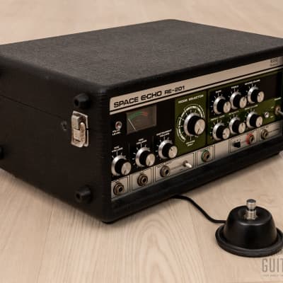 1970s Roland Space Echo RE-201 Vintage Analog Tape Delay, Clean & Serviced 120V w/ Ftsw