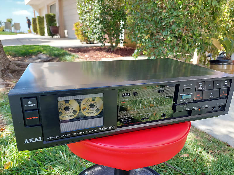 Vintage Akai HX-R40 cassette deck - 1986 - Tested & Working