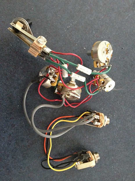 Rickenbacker Stereo Bass Wiring Harness 2014 Vintage Tone Switch image 1