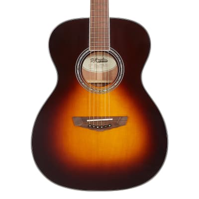 D'Angelico DAEOMXTVSBGP Excel Tammany XT Acoustic Electric Guitar, Vintage Burst image 3