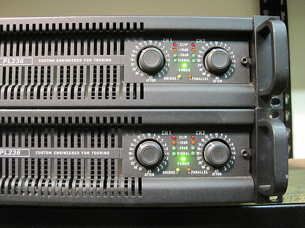 QSC PL236 パワーアンプ QSC PL236 Powerlight 2 Series Power Amplifier | Musician's