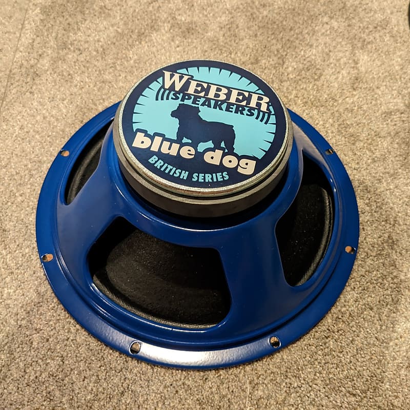 Weber Speakers Blue Dog 12" 8 Ohms 30W Ceramic Speaker 2022 image 1