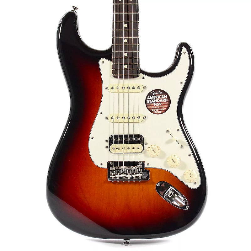 Immagine Fender American Standard Stratocaster HSS Shawbucker - 2
