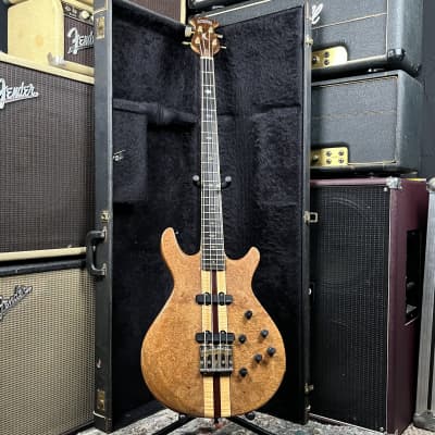 1983 Moonstone Eclipse Deluxe Steve Helgeson Hand Made 4 String Bass! image 13