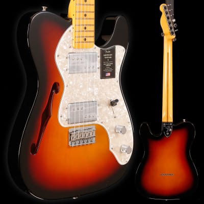 Fender American Vintage II '72 Telecaster Thinline Elec, 3-color SB for sale