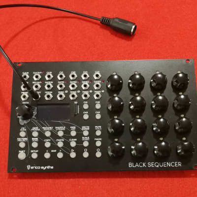 Erica Synths Black Sequencer - Eurorack Module on ModularGrid