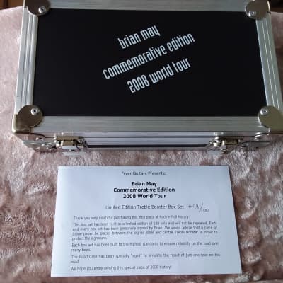 Fryer Brian May Commemorative Edition 2008 World Tour Pedal Set image 3