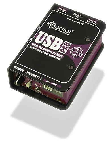 Radial USB-Pro Stereo USB Laptop DI image 1