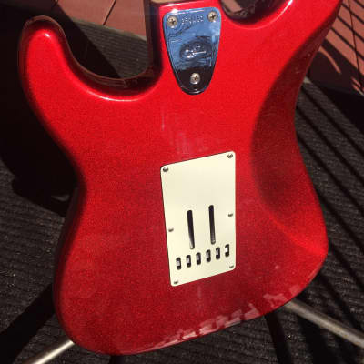 1995 G&L Fullerton Signature Stratocaster  RARE Candy Apple Red - 1st Year of issue #110 image 7