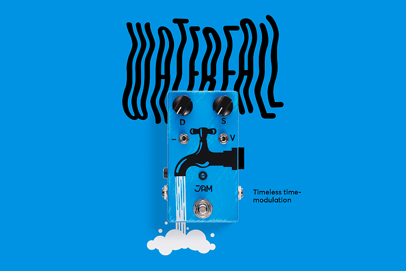 Jam Pedals water fall コーラス Amazon.com: Jam Pedals Waterfall Chorus/Vibrato Pedal
