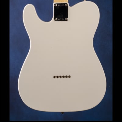 Fender Color Chart Telecaster 2021 - Olympic White with Fender 'Multi-Color Chart' top image 4