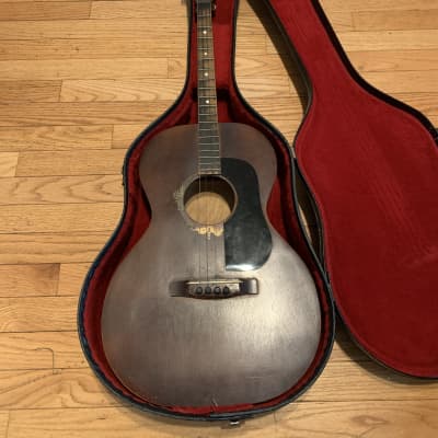 Crescent Tenor Acoustic Guitar Parlor 1930s Brown Super Rare Bild 1