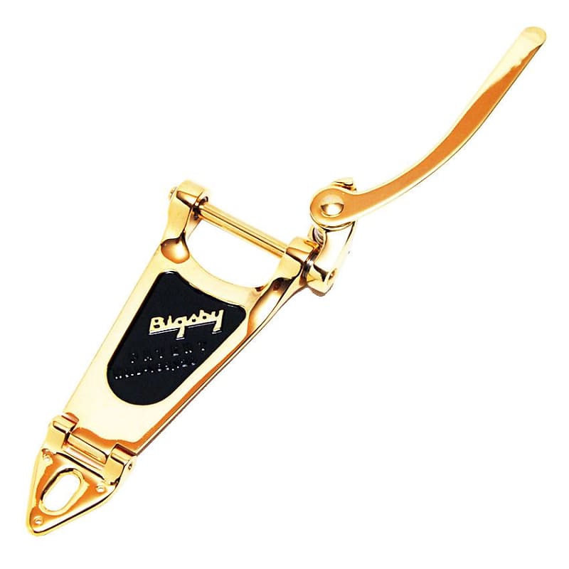 Bigsby B6 Vibrato Tailpiece Arch Top Guitars Gold image 1