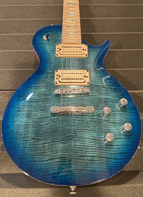 Kiesel CS6 Aquaburst Guitar w Switchcraft & CTS Upgrades | Reverb