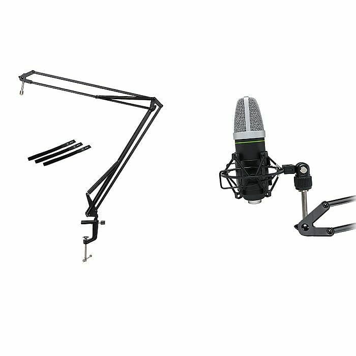 Mackie Db Desktop Microphone Boom Arm Reverb