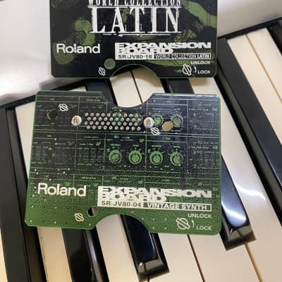 鍵盤楽器 Roland SR-JV80-04 VINTAGE SYNTH Roland SR-JV80-04 Vintage Synth Expansion Board - Green for
