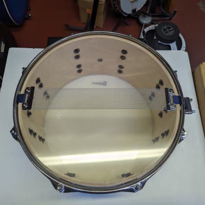 NEW! Premier Artist Series 7 X 13" Natural Lacquer Birch Shell Snare Drum - Amazing Value! - Top Notch Tight Tone! image 7