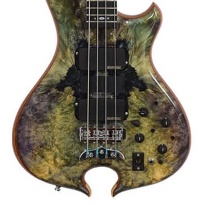 Alembic Series I Buckeye Resin Top Blue LED for sale