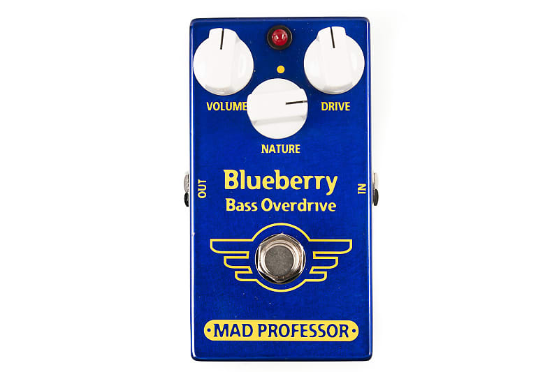 大手販売u47903 MAD PROFESSOR　Blueberry Bass Overdrive 中古★送料全国一律５２０円★ オーバードライブ