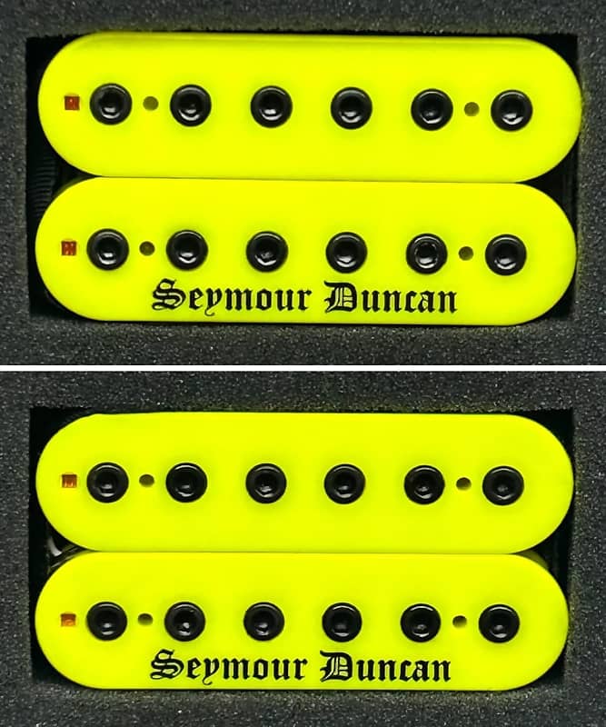 世界有名な Seymour Duncan Black Winter Blackened Pickup Set In Neon スポーツトイ・アクショントイ