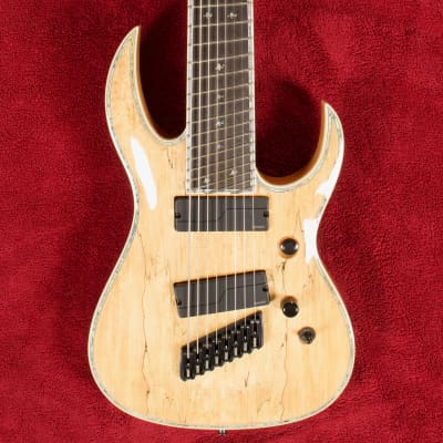 B.C. Rich Shredzilla 8 Prophecy Archtop Fanned Frets - Spalted Maple image 1
