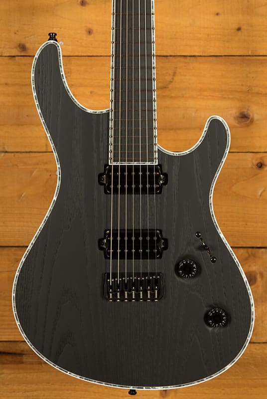 Mayones Regius Gothic 7 Monolith Black Ash Matte