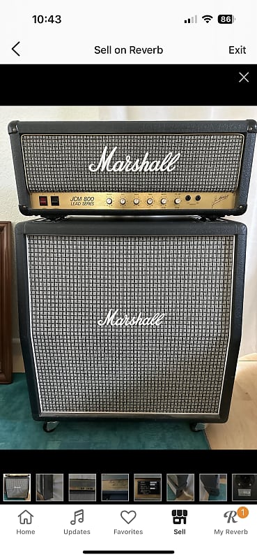 Marshall Marshall JCM 800 2204 50W Master Volume Mk2 Head | Reverb