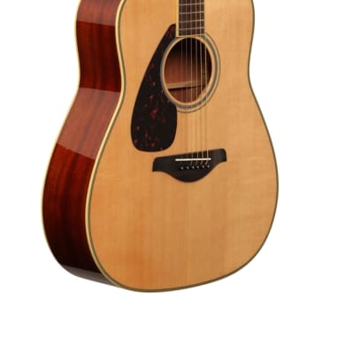 Yamaha FG820L Folk Acoustic Guitar with Solid Spruce Top LeftHanded image 9