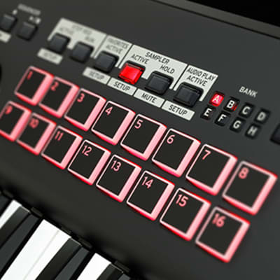 Korg Kross 2 88-Key Synthesizer Workstation - Matte Black w/ Adjustable Bench image 6