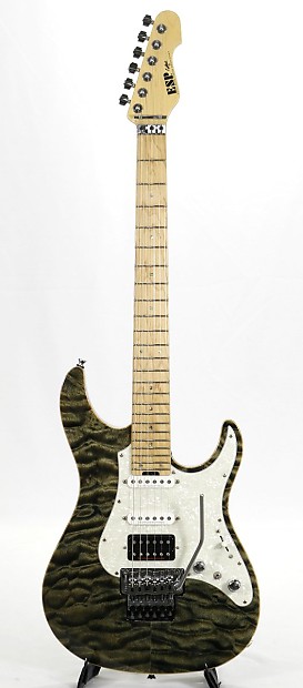 ESP Snapper CTM 24-FR See Thru Black | Reverb