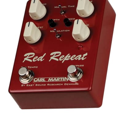 Carl Martin Red Repeat Delay Guitar Effects Pedal 438863 852940000837 image 3