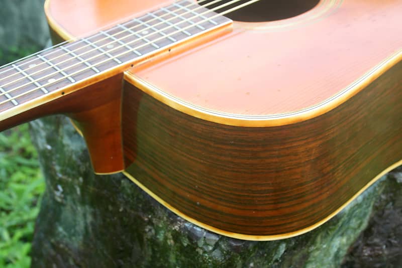 Takamine Elite TW-40 Dreadnought Size Guitar 1974 Natural
