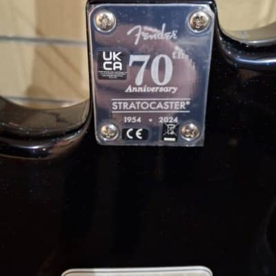 Fender 70th Anniversary Player Stratocaster 2023 - Present - Nebula Noir image 2