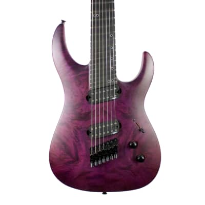 Legator Ninja R 300-Pro Fanned Fret 7-String - Purple Satin Burle 