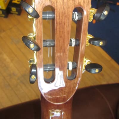 Austin AA45C Parlor Classical Acoustic Guitar Natural image 9