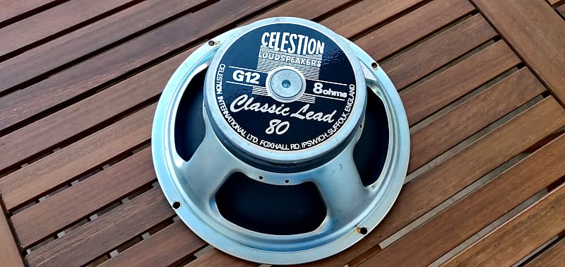 Celestion G12 Classic Lead 80 12" 80-Watt 8ohm Guitar Amp Speaker - Slash AFD Tone - Vintage image 1