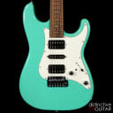 Suhr Classic S  Custom Sparkle Seafoam Green - Roasted Maple Neck - Blower Switch