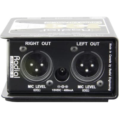 Radial J33 2-channel Active Turntable Preamp/Direct Box image 7