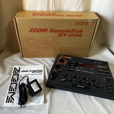 Zoom SampleTrak ST-224 Sampler w/ box power supply | Reverb