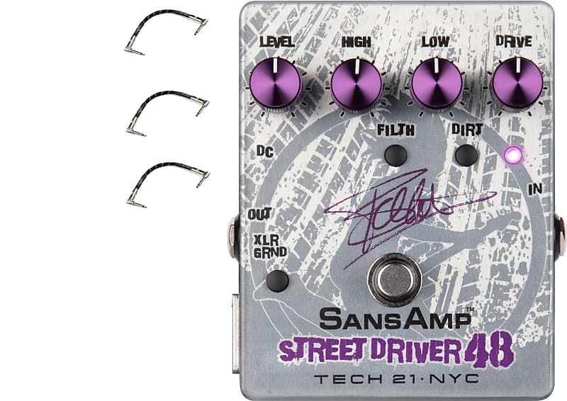 Tech 21 SansAmp Street Driver 48 Frank Bello Signature (3 Tech 21 SansAmp Street Driver 48 Frank Bello Signature (3