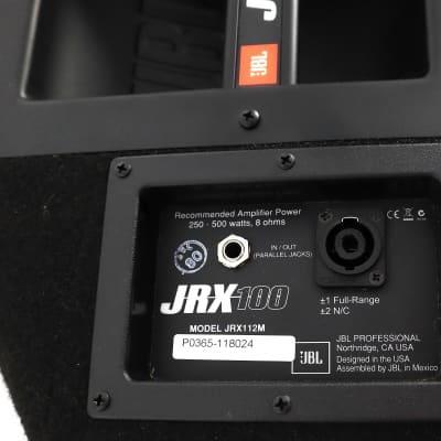 JBL JRX-112M 12" 250/500w Wedge Stage Monitor Speaker JRX-100 image 7