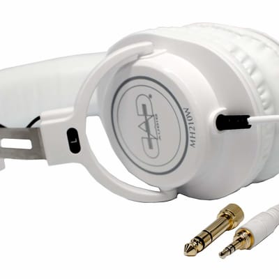 CAD MH210W White Closed-back Studio Headphones [ProfRev] image 4