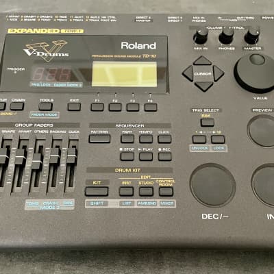 Roland TD-10 Drum Sound Modul  -  Gray inklusive TDW-1 Expansion