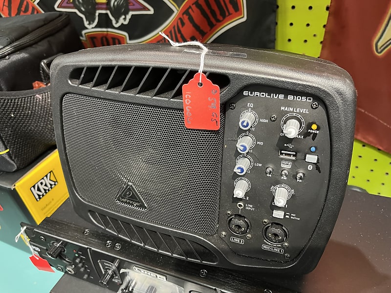 Behringer Eurolive B105D 150Watt Active PA / Monitor Speaker Reverb